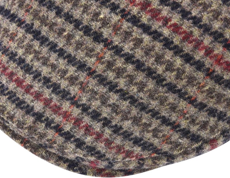 STARANCE 2 Pack Newsboy Hats for Men Wool Blend Ivy Driving Flat Cap - Image 4